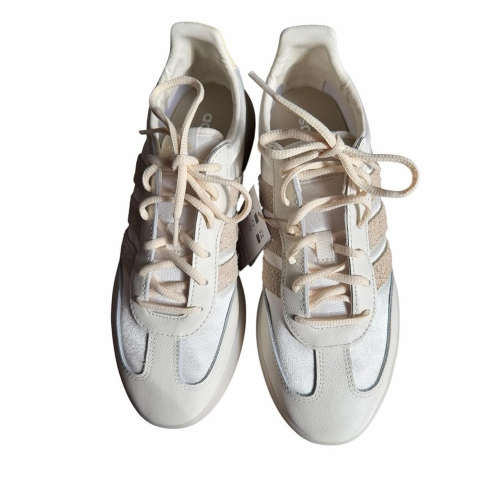Adidas Sneakers Wonder White Cream JR1221 Women's US 9.5 New with Tags! - Picture 4 of 8